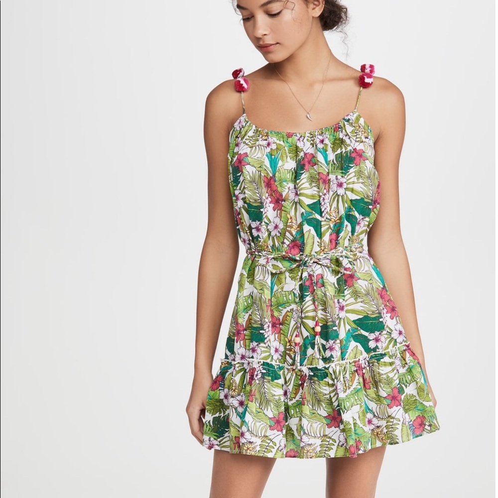 Playa Lucila Floral Short Dress - Size M